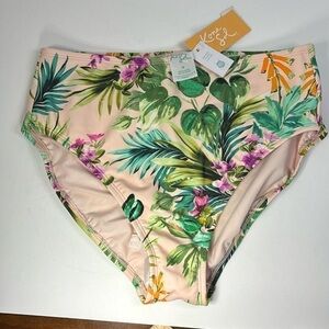 Floral bikini bottom